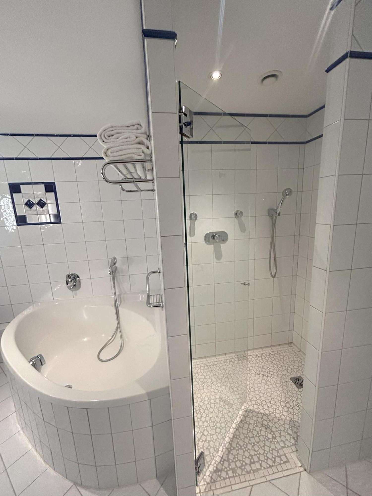 فيشي سبا هوتيل ليه سيليستان المظهر الخارجي الصورة A shower cubicle